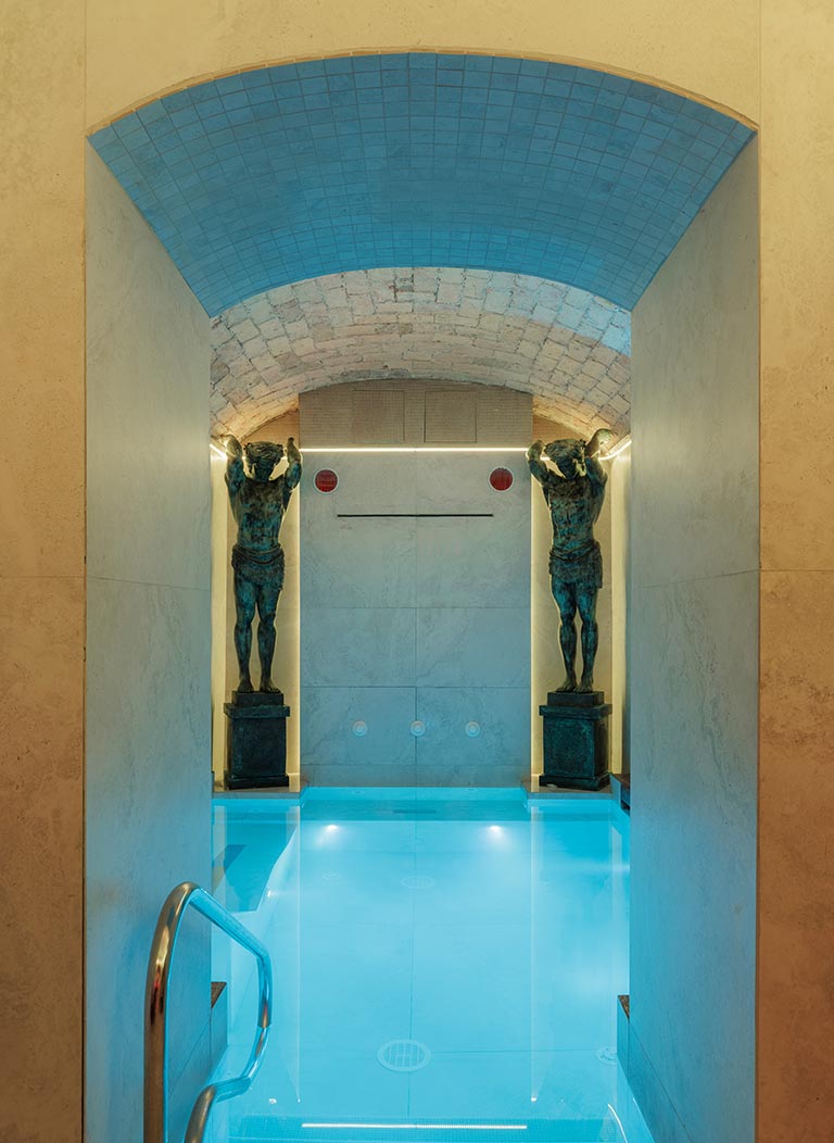 la spa all'Hotel Romanico Palace