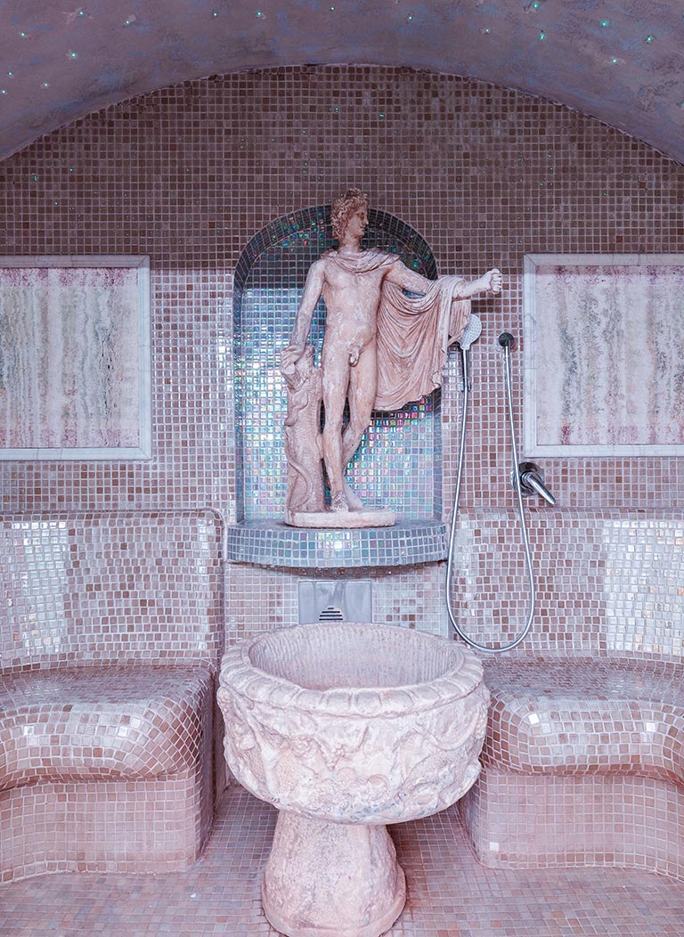 la spa all'Hotel Romanico Palace